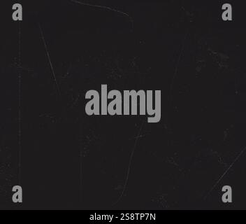 Grunge stamp, vintage effect, frayed edges, worn corners and traces of antiquity. Old black paper or cardboard for backdrop. Vector illustration of Stock Vector