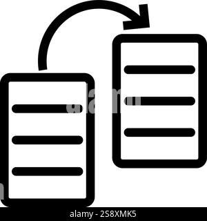 File Sharing,Cloud,Folder,Transfer,Document,Storage,Arrow,Uploading,, Stock Vector