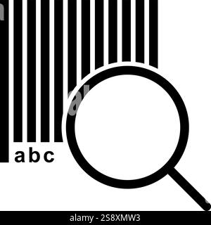 Find Code icon vector. Suitable for mobile apps, web apps and print media. Stock Vector