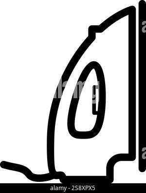 Iron icon vector. Suitable for mobile apps, web apps and print media. Stock Vector