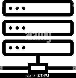 Server,Cloud Storage,Database,Big Data,Backup,Hosting,Computing,Network,, Stock Vector