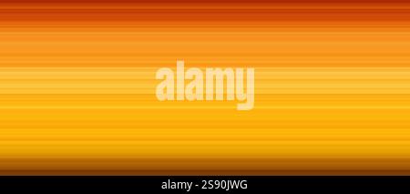 Horizontal stripes in shades of orange and yellow, creating a warm and vibrant gradient effect Stock Vector