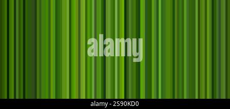 efreshing and vibrant abstract background with vertical stripes in various shades of green Stock Vector