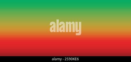 Experience a burst of energy with this vibrant and colorful horizontal striped gradient background. The bold hues of red, orange, and green Stock Vector