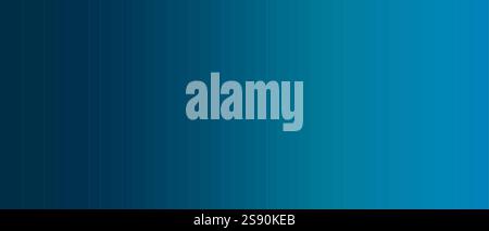 vertical stripes vector gradient background with a smooth transition from dark to light blue Stock Vector