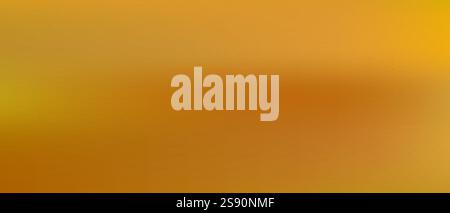 vector gradient background features a seamless blend of deep amber and soft buttery yellow hues Stock Vector