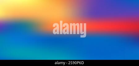 A burst of energy and cheerful design celebrating life with a charming gradient background that is colorful and cheerful. Stock Vector