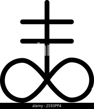 Satanic cross Black and White Stock Photos & Images - Alamy