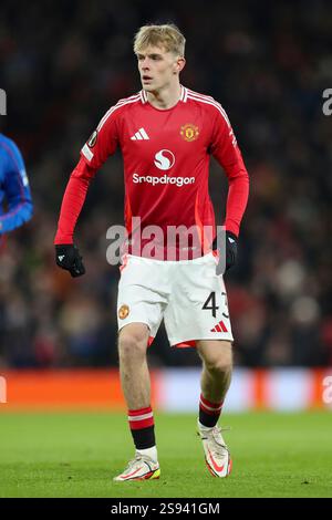 Manchester United midfielder Toby Collyer (43) during the Real Sociedad ...