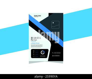 BUSINESS FLYER TEMPLATE VECTOR Stock Vector