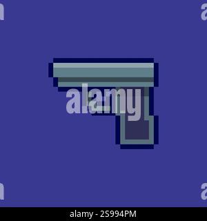 game shooting target game pixel art vector illustration Stock Vector ...