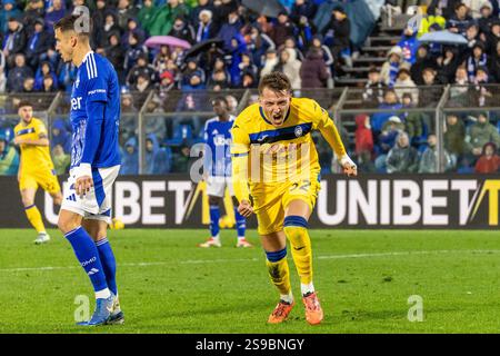Mateo Retegui Atalanta celbrates after goal 1-1 during serie A match