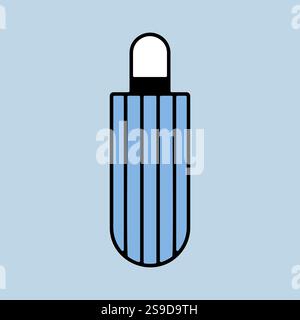 French hot dog vector icon. Fast food sign. Graph symbol for cooking web site and apps design, logo, app, UI Stock Vector