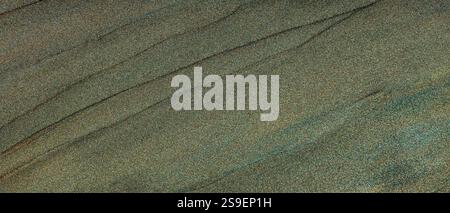 Elegant Abstract Texture with Subtle Green and Gold Tones Featuring Smooth Flowing Lines and Shimmering Finish Stock Photo