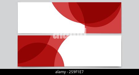 Divider Header for App, Banners or Posters. Set of Template Dividers Shapes for Website. Curve Lines, Drops, Wave Collection of Design Element for Top Stock Vector