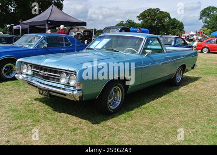 A 1968 Ford Ranchero GT parked on display at the 49th Historic Vehicle ...