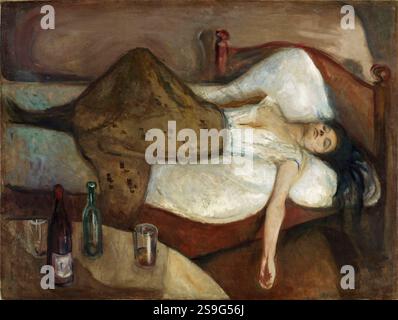 The Day After. Edvard Munch. 1894. Stock Photo