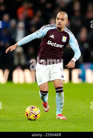 Aston Villa's Donyell Malen during the Emirates FA Cup fourth round ...