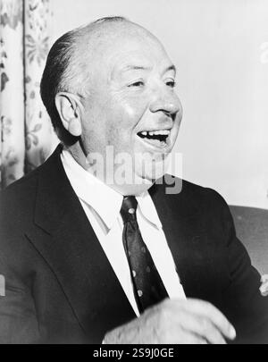 Alfred Hitchcock, Sir Alfred Joseph Hitchcock (1899 – 1980) English film director. Stock Photo