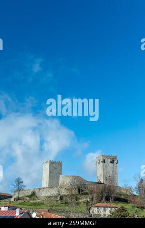 Historical Montalegre Castle in Portugal Stock Photo - Alamy