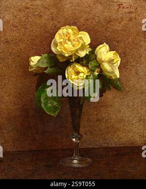 Roses 1883 by Henri Fantin-Latour Stock Photo - Alamy