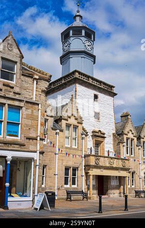 High Street, Clock Tower, Inverness, Scottish Highlands, Scotland ...