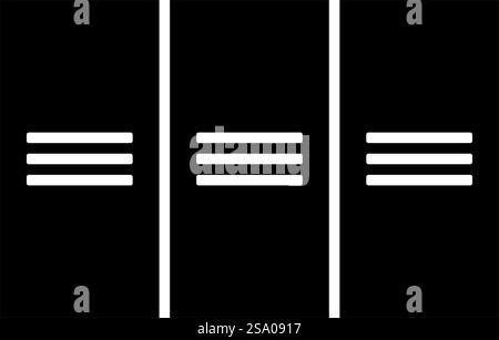 Metal cabinet steel lockers boxes icon black color vector illustration image flat style simple. Metal cabinet steel lockers boxes icon black color vector illustration image flat style Stock Vector