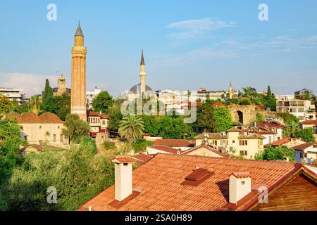 Scenic view of Kaleici in Antalya, Turkey Stock Photo