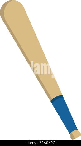 Baseball icon flat design eps 10 Stock Vector