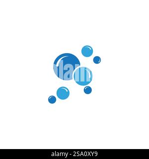 bubble icon vector illustration design template Stock Vector