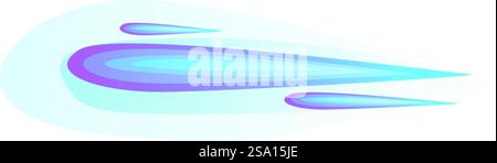 Speedy laser beam icon cartoon vector. Firearm energy. Flash effect. Speedy laser beam icon cartoon vector. Firearm energy Stock Vector