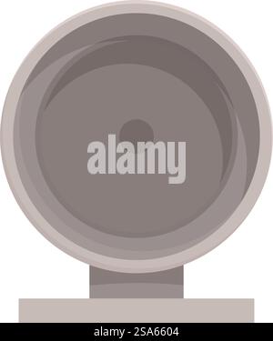 Modern security camera is keeping watch, ensuring safety and protection. Modern security camera monitoring system keeping watch Stock Vector