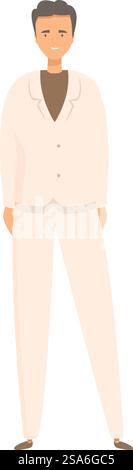 young groom man wear suit married Stock Vector Image & Art - Alamy
