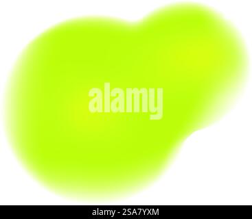 Abstract lime green gradient creating a soft and dreamy background. Lime green gradient is creating a soft and dreamy background Stock Vector