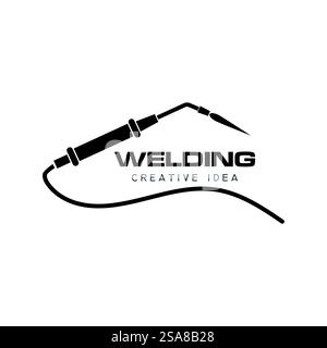Welding Tool Vector Icon Design Illustration Stock Vector