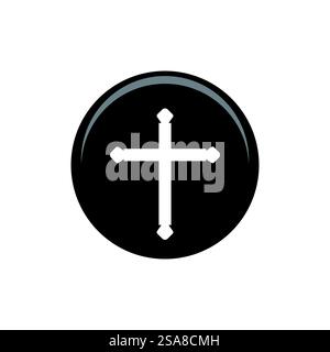 Church logo vector ilustration template Stock Vector