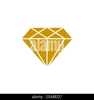 Diamond logo vector template and symbol Stock Vector