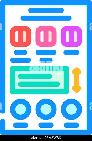 style guides technical writer icon doodle illustration Stock Vector ...