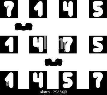 bubble sort algorithm glyph icon vector. bubble sort algorithm sign. isolated symbol illustration. bubble sort algorithm glyph icon vector illustration Stock Vector