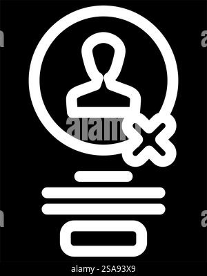 guerrilla testing ux ui design glyph icon vector. guerrilla testing ux ui design sign. isolated symbol illustration. guerrilla testing ux ui design glyph icon vector illustration Stock Vector