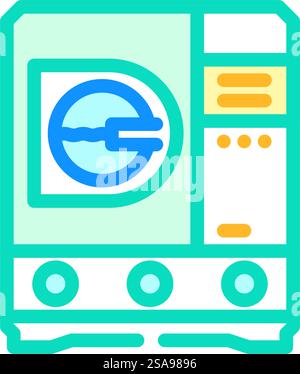 environmental cleaning color icon vector. environmental cleaning sign. isolated symbol illustration. environmental cleaning color icon vector illustration Stock Vector