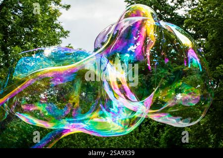 Shimmering bubble Stock Photo