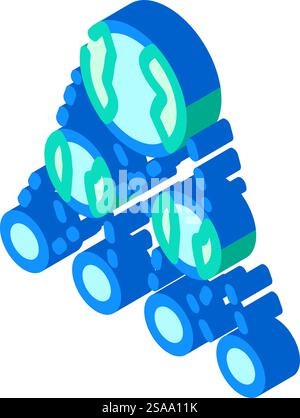 the existence of parallel universes color icon vector. the existence of ...