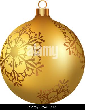 Vector illustration - Christmas decoration - Christmas ball Stock ...