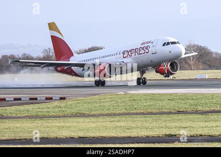 Airbus A320-200 of Iberia Express in Gdansk, Poland. May 26th 2021