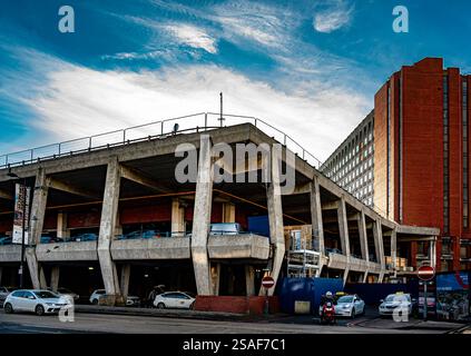 The Pentagon Shopping Centre brutalist architecture in Chatham, Kent ...