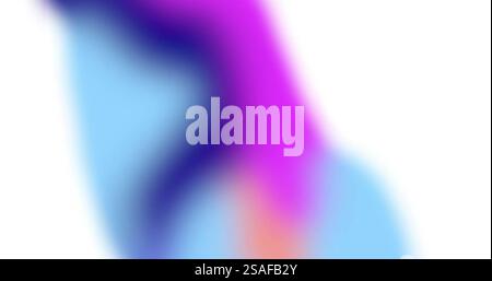 Abstract colorful gradient image with blue, purple, and pink hues blending together Stock Photo