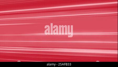 Red and pink horizontal lines creating dynamic image background Stock Photo