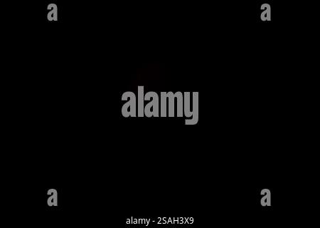 Top view and full frame of black background is used as background texture Graphic resources. Stock Photo