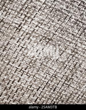 rough tarp fabric canvas micro structure woven texture Stock Photo